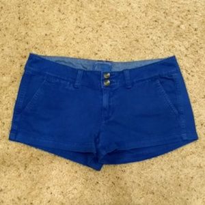 American Eagle royal blue shorts size 2